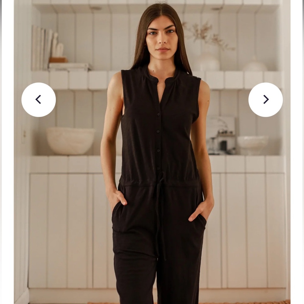 Leallo Polly Jumpsuit In Black - Picture 2 of 4